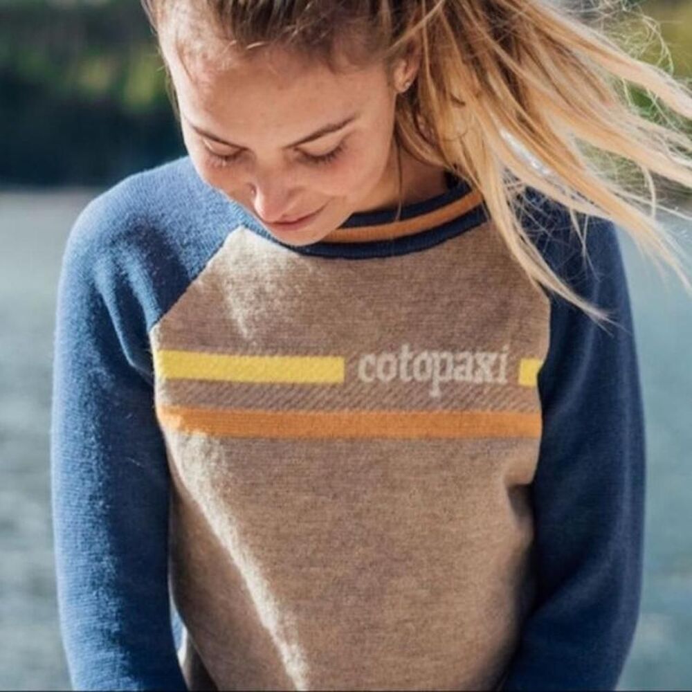 Cotopaxi Libre Sunrise Cashllama Pullover Sweater S